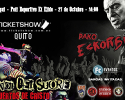 PAKO ESKORBUTO – EL NOI DEL SUCRE – QUITO