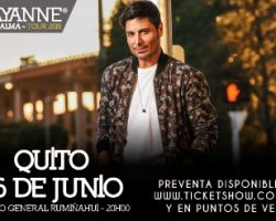 CHAYANNE – DESDE EL ALMA TOUR 2019- QUITO
