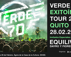 TOUR EXITOINA VERDE 70 Y EQUILIVRE – QUITO