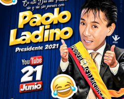 Paolo Ladino candidato presidencial 2021