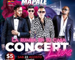 MAPALE – LA RUMBA EN TU CASA CONCERT LIVE